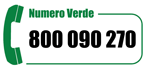 Numero Verde 9,30 - 18,30